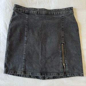 We the Free Denim Mini Skirt
